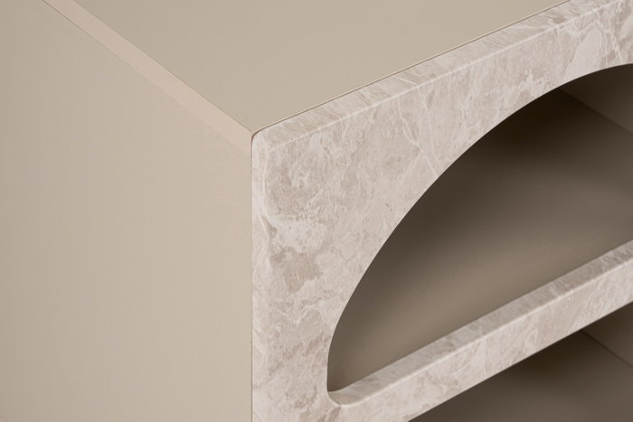 Hanah Home Lorin - Traverten Marble